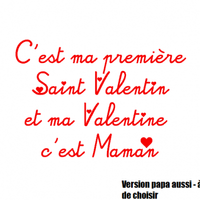 C est ma premiere saint valentin