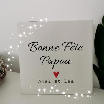 Boîte cadeau vide - Bonne fête