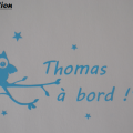 Stickers bebe a bord chouette